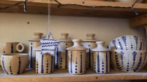 recipiente pentru condimente din ceramica handmade